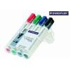 Whiteboardmarker Lumocolor Keilspitze 4er Set